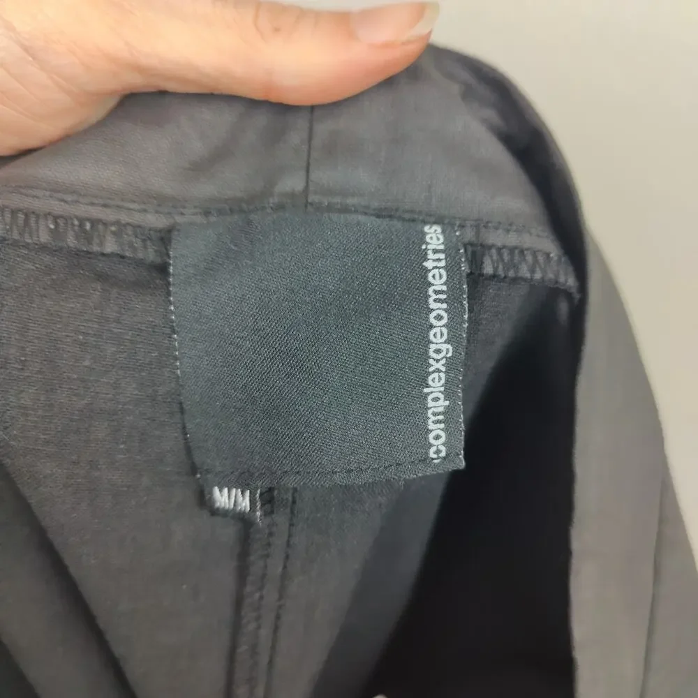 ComplexGeometries Shorts Womens Medium‎ Black Drawstring Minimalist Designer